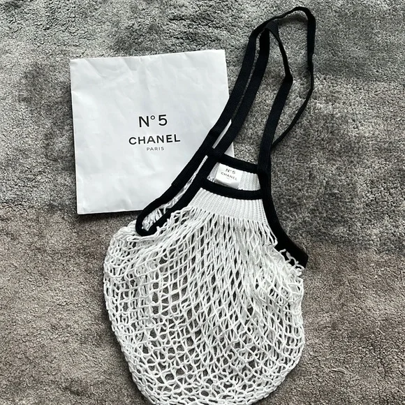 CHANEL Bags Chanel N5 The Beach Crochethand Bag Factory
